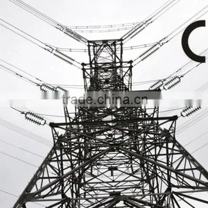 132kv Angle Steel Power Transmission Line Tower thumbnail-1