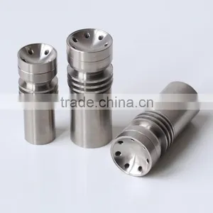 Highly Educated Honey Bucket Domeless Titanium Nail 14mm & 18mm Female. Custom Logo Available. thumbnail-1