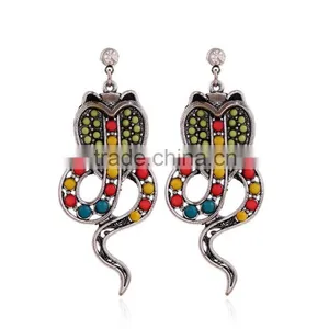 2016 New Design Wholesale Cute Animal Snake Drop Earrings for Free Sample thumbnail-2