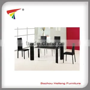 Modern Glass Dinner Table thumbnail-1
