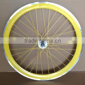 Colorful Aluminum With Brake Side Fixed Gear Wheels thumbnail-3