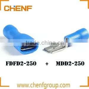 Hot Sell Fully Insulated Female Pre- Insulated Terminal / Plug Spring FDFD2-250 6.3 Plug-in Terminals thumbnail-1
