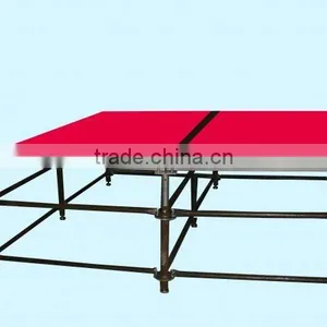 RP Good Market Cheap Movable Folding Portable Stage , Indoor Folding Hotel Stage thumbnail-1