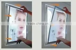 Singe Sided Magnetic Crystal Frame LED Ultra Thin Light Box thumbnail-1
