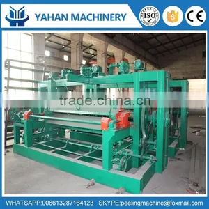 Wood Log Peeler Line, Wood Working Machine , Veneer Peeling and Cutting in One Machine thumbnail-6