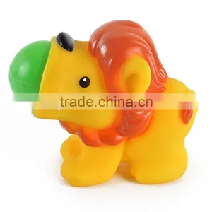 Popular Amusing Vinyl Lion Toy With Ball thumbnail-3