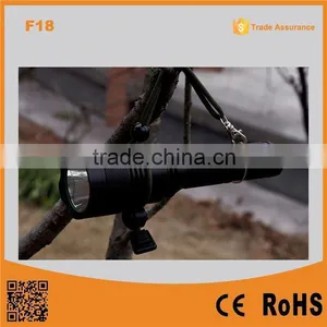 F18 High Power Best T6 Police Rechargeable Powerful Flashlight Strong Light Torch thumbnail-1