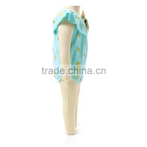 Wholesale Children Rompers Clothing Boutique Summer Cotton Rompers for Newborn Baby thumbnail-4
