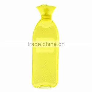 Hot Purple Fleece Covered PVC Warm Water Bottle Slender Size thumbnail-4