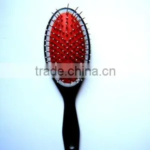 Plastic Cleaning Metal Bristle Hair Brush thumbnail-1