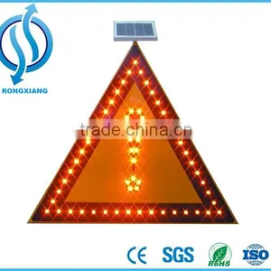 Pedestrian Solar Traffic LED Sign for Slow Down/High Brightness Solar Traffic Reflective LED Warning Signs thumbnail-5