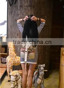 Folk Women Backpack Fashionable Canvas Bags thumbnail-3
