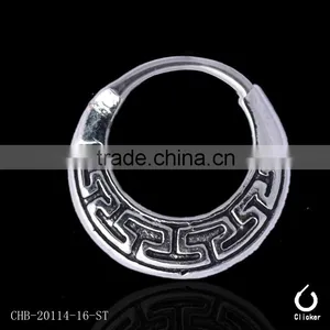 316L Surgical Steel Septum Clicker Non Piercing Fancy Nose Ring Jewelry thumbnail-2