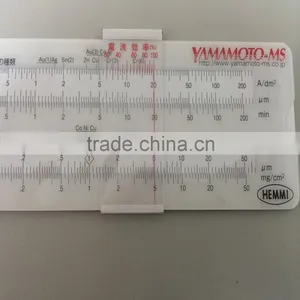 High Quality Easy to Use Japan-made Slide Rules for Plating Factory thumbnail-2