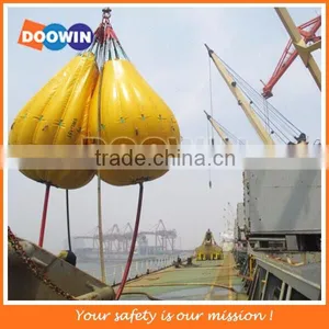 Deck Crane Test Water Bag Proof Load Testing thumbnail-1