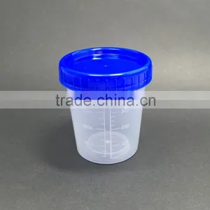 120ml 120g 4oz Plastic pp Measure Cup With Cover pp Measure Jar thumbnail-1