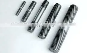 High Quality Zinc Plated DIN 835 Stud Bolt thumbnail-1
