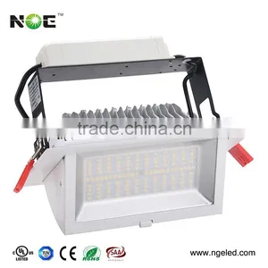 5 Years Warranty Adjustable Downlight 60w Rectangular Downlight 100lm/w thumbnail-2