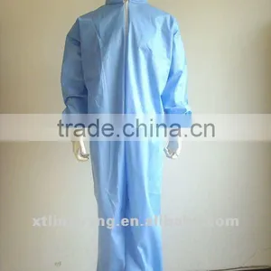 Non-woven Disposable Waterproof SMS Protective Clothing thumbnail-1