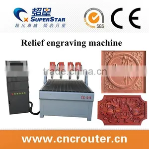 High-performance Multi Head Cnc Router With 4 Heads Cylinder Cnc Router Engraving Machine/cylinder Head Machine thumbnail-1
