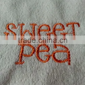 Wholesale Cotton Plush Baby Bib Plain White thumbnail-4