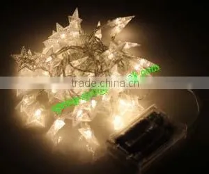 Decoration Transparent Five-pointed Star LED String Lingt for Festival thumbnail-1