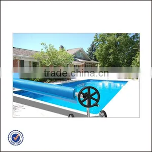 Commercial Hot Sale Swimming Pool Cover Reel Stainless Steel Inground Solar Cover thumbnail-1