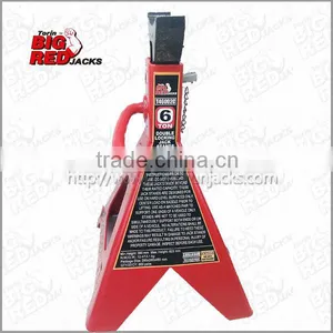 Torin BigRed Pair of 6 Ton Double Locking Axle Stand thumbnail-2