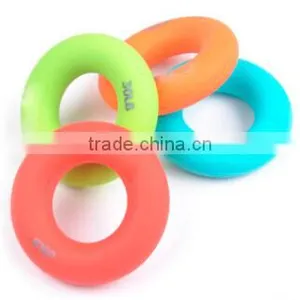 High Quality New Design Grip Strength Recovery Colorful Eco-friendly Silicone Massage Gripping Ring thumbnail-1