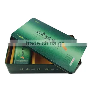 Embossing Plain Blank Coffee Tea Tin Box Set thumbnail-1