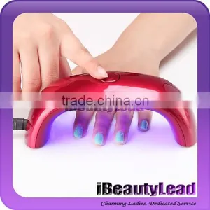 New Arrival 6W LED Nail Lamp Protable LED Nail Dryer With 5 Different Colors thumbnail-3