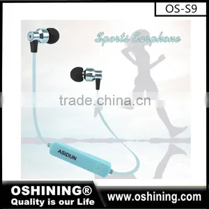 High Quality Noise Cancelling Sports Bluetooth Wireless Earphones thumbnail-1