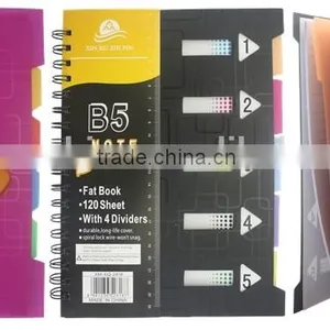 Top Quality Customize A6 Spiral Note Book With PP Cover thumbnail-5