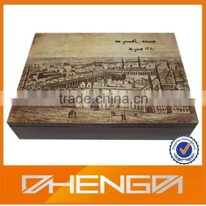High Quality Customized Color Print Fancy Wood Box Photo Box thumbnail-2