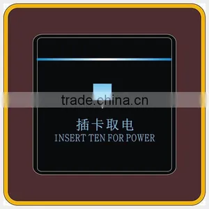 Hot Sales Hotel Room Energy Saving Switch Key Card Power Wall Switch thumbnail-1