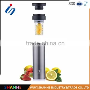 450ML Keep Hot for 24 Hrs Double Wall Stainless Steel Vacuum Flask for Camping thumbnail-1