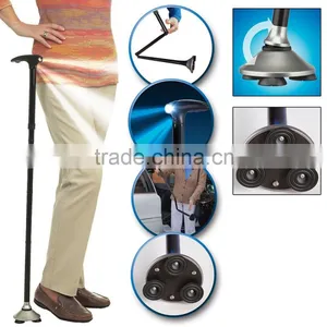 Folding Walking Stick With Led Lights thumbnail-3