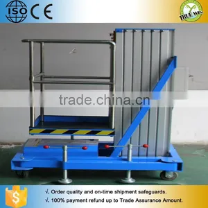 Good Quality 8 Meter 0.1ton Single Post Aluminium Alloy Lifter thumbnail-2