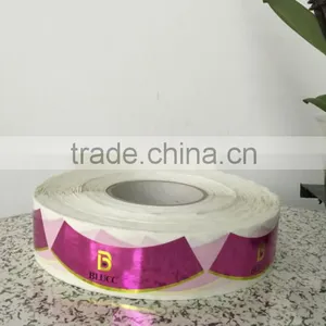 Guangzhou Manufacture Good Quality Printing Red Wine Labels Self- Adhesive Stickers in Roll thumbnail-3