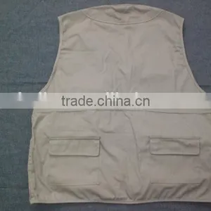 65% Polyetser / 35% Cotton Reporter Vest Fishing Vest thumbnail-2