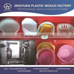 Taizhou OEM Experienced Plastic Mould Factory Precision Plastic Kitchen Food Basket Moulding thumbnail-1