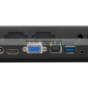 Fanless Mini pc 12v Windows xp Linux Intel Quad Core Processor Itx Motherboard With HDMI VGA COM thumbnail-2