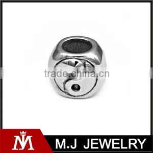 Pop Stainless Steel Beads DIY Material Bracelet Accessories Finding thumbnail-1