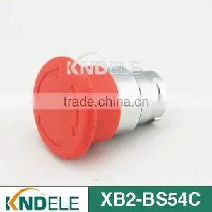 40mm Mushroom Emergency Stop Waterproof Push Button Cap Red XB2-BS54C thumbnail-1