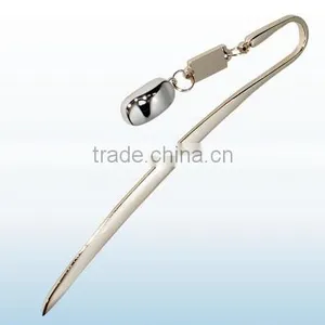 Good Quality Porcelain Pendant Metal Gift Bookmark,3d Bookmark for Stundents thumbnail-3
