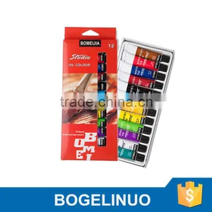 BOMEIJIA 12colors Oil Color Paint Set thumbnail-1