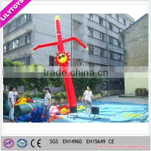 High Quality 3meters to 10m Custom Logo Advertising Dancing Man Inflatable Sky Tube Air Dancer thumbnail-3