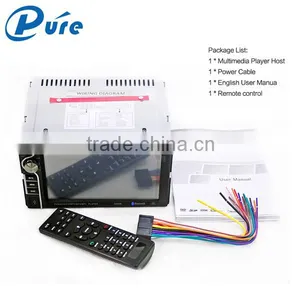 2 Din Car DVD GPS Touch Screen DVD/CD Player 6.2 Inch HD Screen With Bluetooth Speaker thumbnail-3