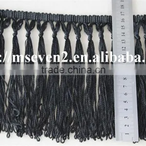 New Arrival100% Polyester Crochet Lace Tassel Border Lace Trims thumbnail-6