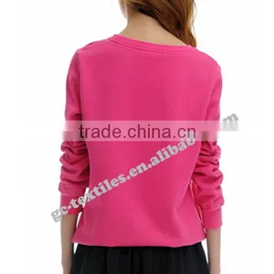 Girl's Fleece Hoodie Sweater With Logo Printed thumbnail-2